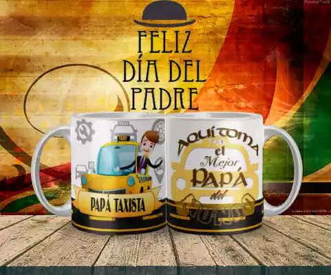 vectores plantilas PAPá,PROFESIONES,TAXISTA,